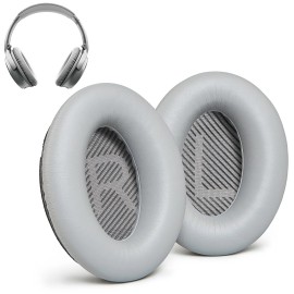 Accessory House Premium ear cushion pads compatible with Bose QC35 and QC35 II headphones - Grey