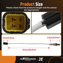 maXpeedingrods Oxygen O2 Sensor 234-4380 Downstream for Nissan 350Z 370Z Altima Maxima Cube Sentra, Air Fuel Ratio for Infiniti EX35 FX35 FX50 G25 G35 G37 M35 M37 M56