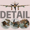 1:72 Scale Die-Cast Airplanes JU-87 Fighter Jet Model Bomber Fighter