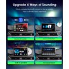 Portable Apple Carplay Screen for Car, 9" Wireless Car Stereo