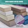 WUIOYNF Mattress Extender, Bed Gap/Space Filler, Headboard Pillow Between Headboard