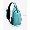WATERFLY Sling Backpack Sling Bag Shoulder Backpack Shoulder Bag Adjustable