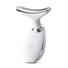 Neck and Face Skin Care Tool, Improve, Firm, Tightening and Smooth (White)