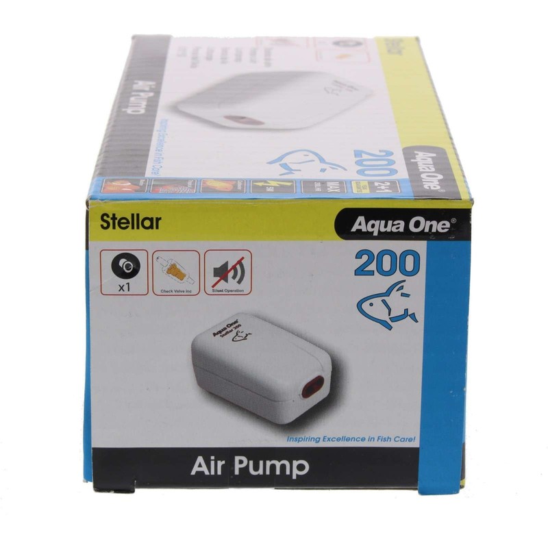 Aqua One Stella 200 L/Hour Stella Air Pump Aquarium