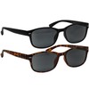 TruVision Readers 9505 1 Sun Black 1 Sun Tortoise +2.50