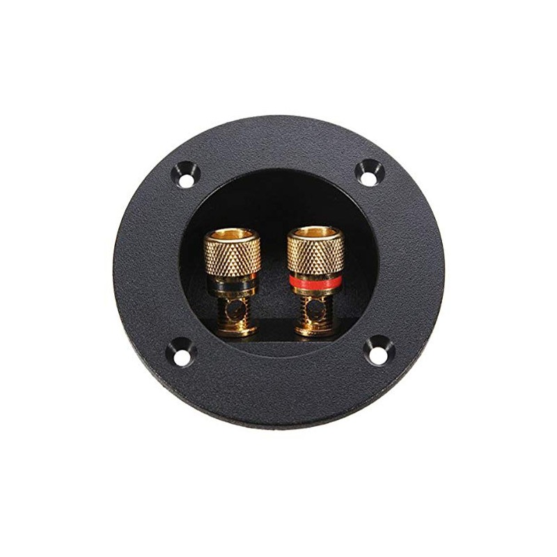 TOYANDONA 5pcs Speaker Box Terminal Cup 2-Way Binding Post Round