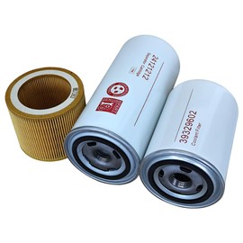 24121212、39329602、88171913 RIYINQE Oil Filter Cartridge Set | Suitable for air compressors, Replacement Parts for air Compressor Systems | Compatible and Applicable