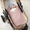 mimixiong Baby Blanket Soft Lightweight Knitted Blanket, Pram/Travel/Moses Basket Baby