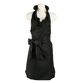 Ruffle Apron Available in 2 Colours , , , blk,