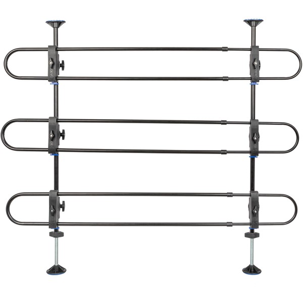 PetSafe Happy Ride Metal Dog Barrier, Pet Gate Vehicle Divider