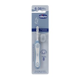 Chicco Cepillo de Dientes Azul Índigo de 6 a 36 Meses