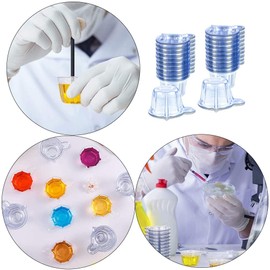 Urine Sample Bottless,60 PCS Urine Cups Medical Specimen Collection Containers Pregnancy Test Urine Specimen Cup for Pregnancy Ovulation Test