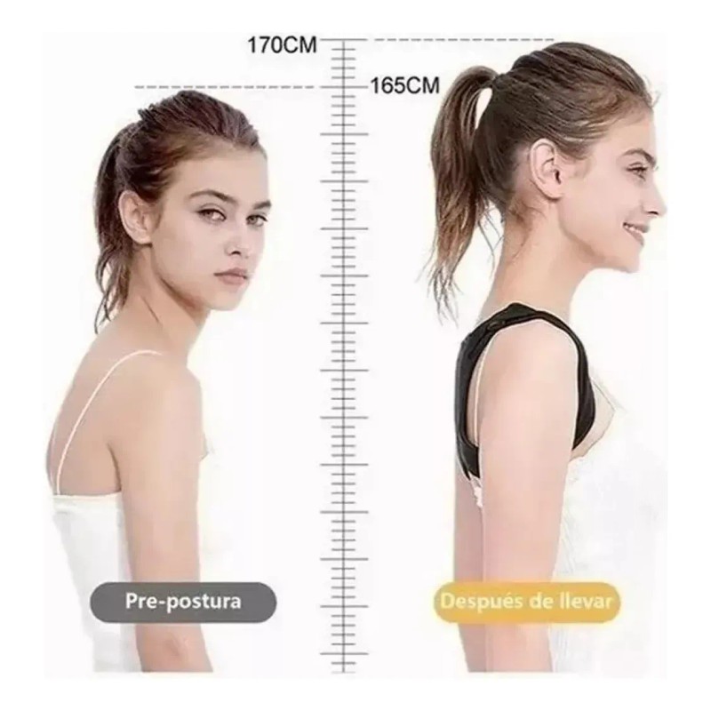 Faja Correctora De Postura Anti Estres, Anti Tension Unisex