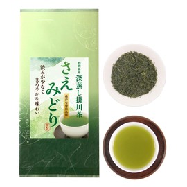 Deep Steamed Kakugawa Tea, Premium Tea, Samidori, Made in Shizuoka Prefecture, Green Tea, Rare and Superior Variety, Low Train, Mellow Flavor, 3.5 oz (100 g) (2 Bags)