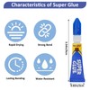 3Gram x 2 Strong Super Glue All Purpose with Anticlog