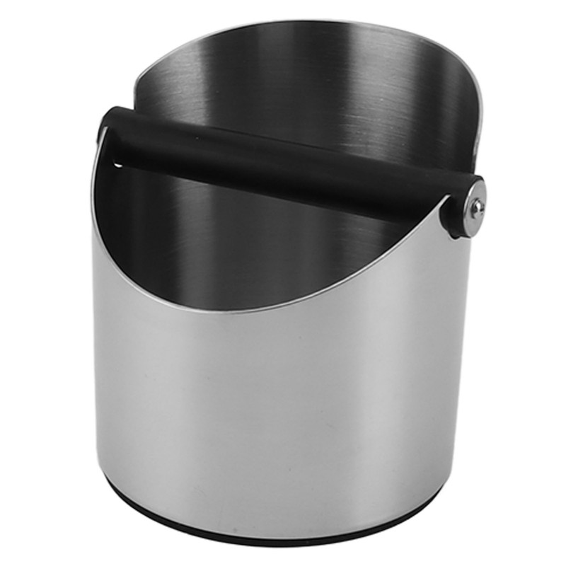 Coffee Knock Box Round Stainless Steel Coffee Machine Knock Box