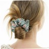 Healvian 4pcs Elegant Retro Floral Hair Tie Women Hair Accessories
