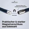 Chamoon® Premium Leather Bracelet for Women, Magnetic Closure, Stainless Steel,
