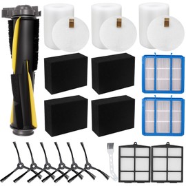 19 Pack Accessories Kits for Shark Navigator AV2110S Robot Vacuum Replacement Parts Main Brush Accessories, Washable and Reusable