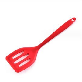 Utensilios de cocina resistentes al calor, antiadherentes de alta calidad, utensilios de cocina, cocina y mezcla (rojo pequeño)
