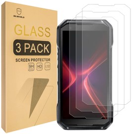 Mr.Shield Screen Protector Compatible with KYOCERA DuraForce PRO 3 [Tempered Glass] [3-PACK] [Japan Glass with 9H Hardness]