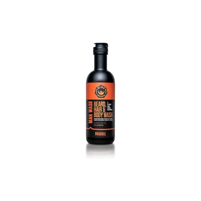 GIBS Grooming Man Wash BHB, 12 fl. oz.