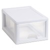 Sterilite Corp. 20518006 Sterilite Stackable Storage Drawer 12 7/8" D