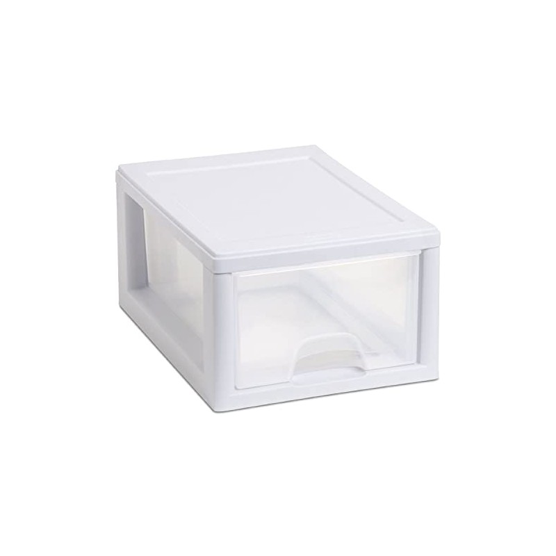 Sterilite Corp. 20518006 Sterilite Stackable Storage Drawer 12 7/8" D