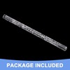 GLOKUUCA Acrylic Embossed Rolling Pin - Acrylic Non-Stick Roller Fondant