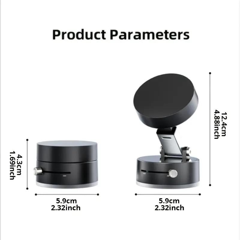 High-end 2025 new car magnetic fixed phone stand suction cup