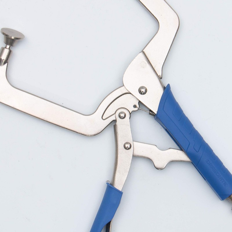 DRAGONITE Pocket Hole Clamp, Quick Release 11 inch Right Angle