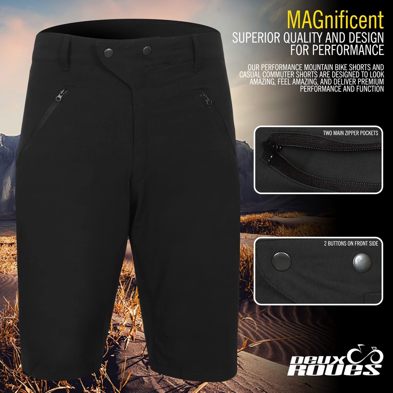 MTB Mountain Bike Shorts - The Magnificent - 4D Padded