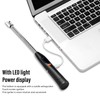 Electric Rechargeable Lighter Flexible Arc Touch Sensing Pluse Lighter with