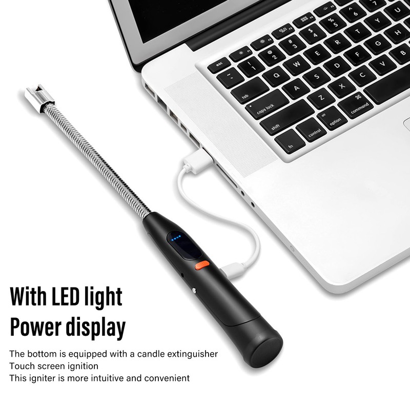 Electric Rechargeable Lighter Flexible Arc Touch Sensing Pluse Lighter with