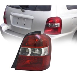 Replacement for Toyota Highlander Base/Limited 2004-2007; Sport 2006-2007 Sport Utility Halogen Tail Light Assembly Without Bulb, Right/Passenger Side, DOT&SAE Compliant, OEM: 81551-48090, TO2819120