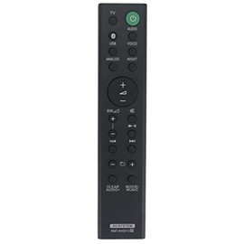 RMT-AH301U Replaced Remote fit for Sony Sound bar HTMT300/B HT-MT300/B HT-MT300 HT-MT301 HT-MT300/W HT-MT300W HTMT300B HTMT300 HTMT301 HTMT300W SA-WMT300 SA-MT300 SA-MT301 SA-WMT301