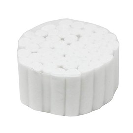 EverOne Rollos de algodón dental de 3,8 cm, número 2, mediano, 100% algodón de alta absorción, 50 unidades