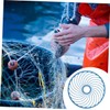 BESPORTBLE 2pcs Fishing Mesh Replacement Disc Hollowed Design for Easy