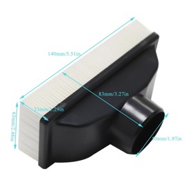 Atunee 2PCS Air Fil-ter for Kawasaki FR541V FR600V 4-Cycle Engines Replace for 11013-0727 11013-7050 99999-0383 with Fuel Filter