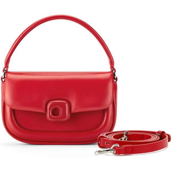 LAFESTIN Split Leather Small Crossbody Bags For Women With Adjustable