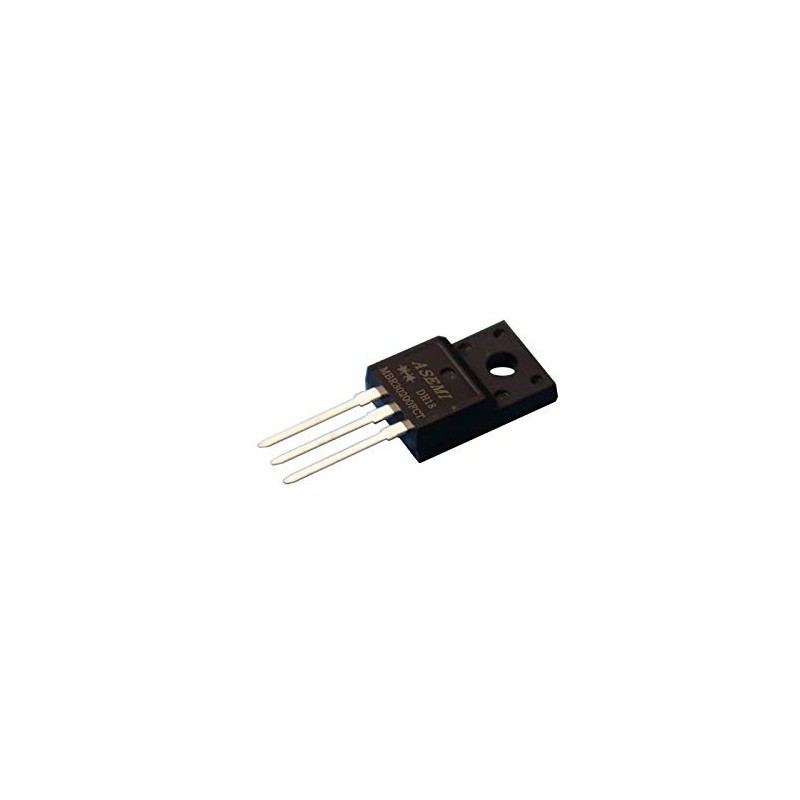 ASEMI 5pcs MBR30200FCT / MBRF30200CT Schottky Barrier Diode ITO-220AB Package
