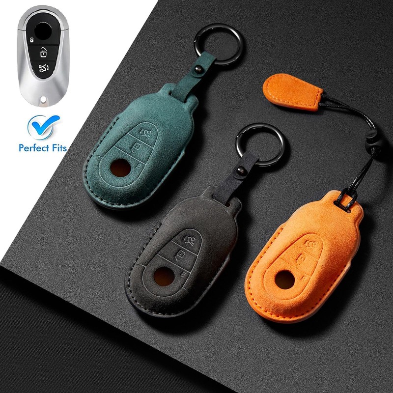 CGZOWYU for 2020-2024 Mercedes Key Fob Cover Benz Keys Shells