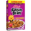 Kellogg’s Raisin Bran Breakfast Cereal, High Fiber, 28g Whole Grain,