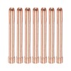 sourcing map 10pcs TIG Collet 3.2x50mm Stubby Collet Tungsten Electrode