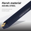 LYMMIYTC 3/8" 10mm Indexable Lathe Turning Tool 21Pcs Kit- 7Pcs