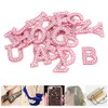 A Z 26 English Letters Garment Applique Patches Stickers Rhinestones