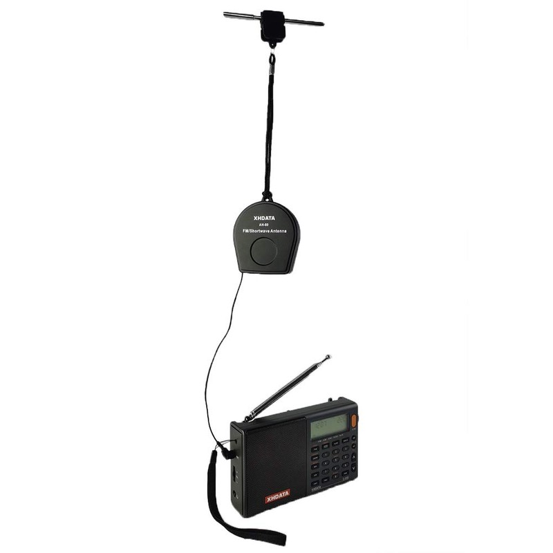 XHDATA AN-80 Shortwave Antenna FM SW External Antenna Whip Antenna,