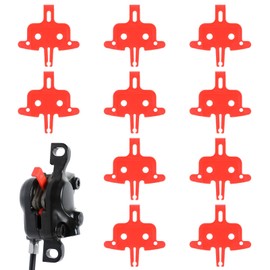 BOHUIZ 10 Pcs Bicycle Brake Pads Spacer Bicycle Hydraulic Disc Bike Brake Pad Spreader Insert Repair Tools for MTB Road Bike