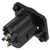 Greluma 6 PCS XLR Male 3 Pin Panel Jack XLR