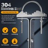 24 Inch Antenna Wall Mount Stainless Steel Stand Off Wall